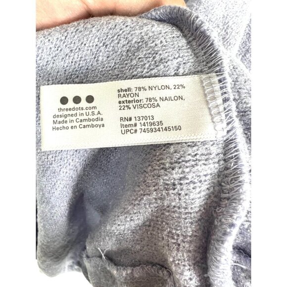 Three dots purple sweater with‎ drawstring - Picture 5 of 8